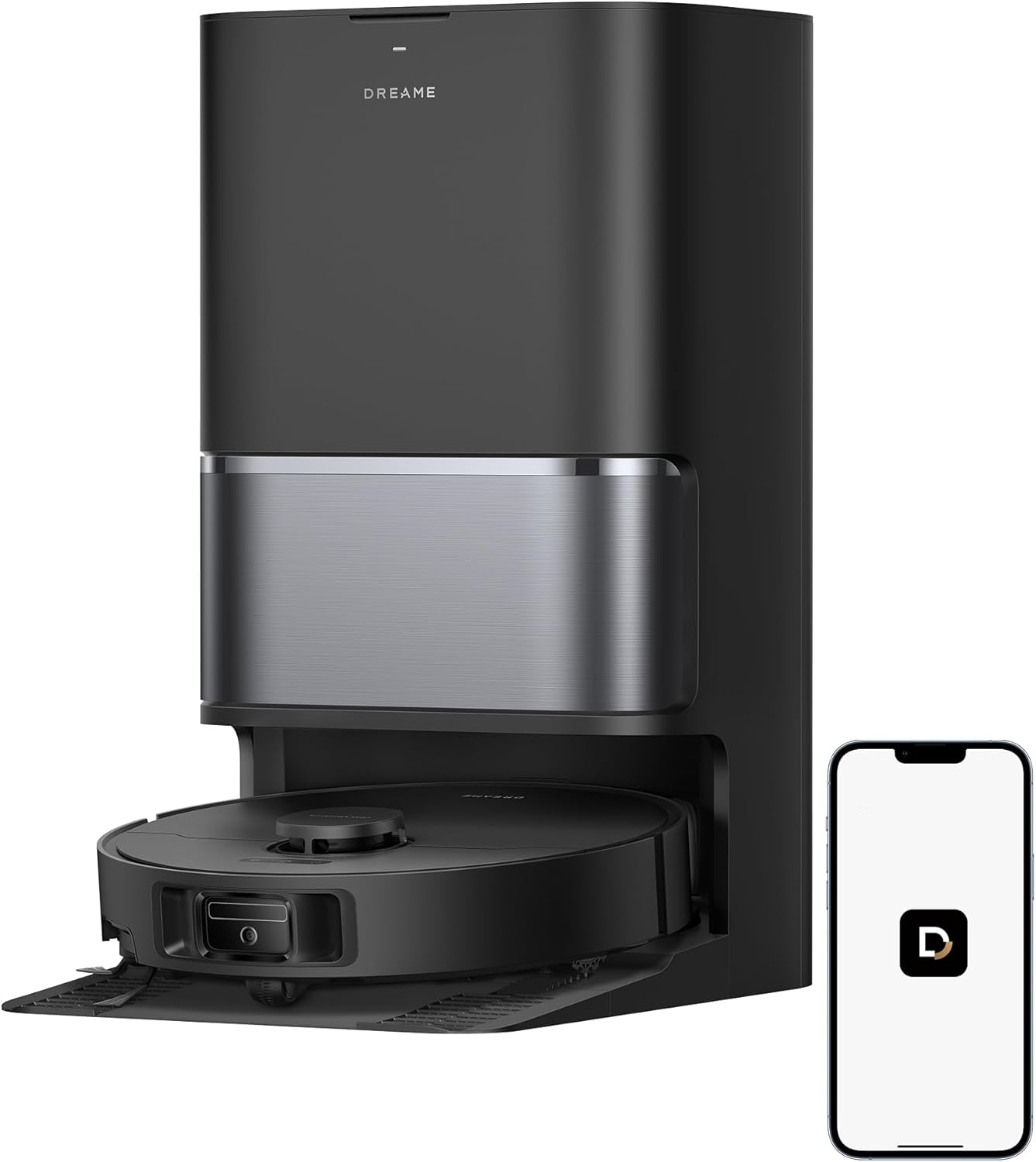 Dreame robot vacuum with docking station