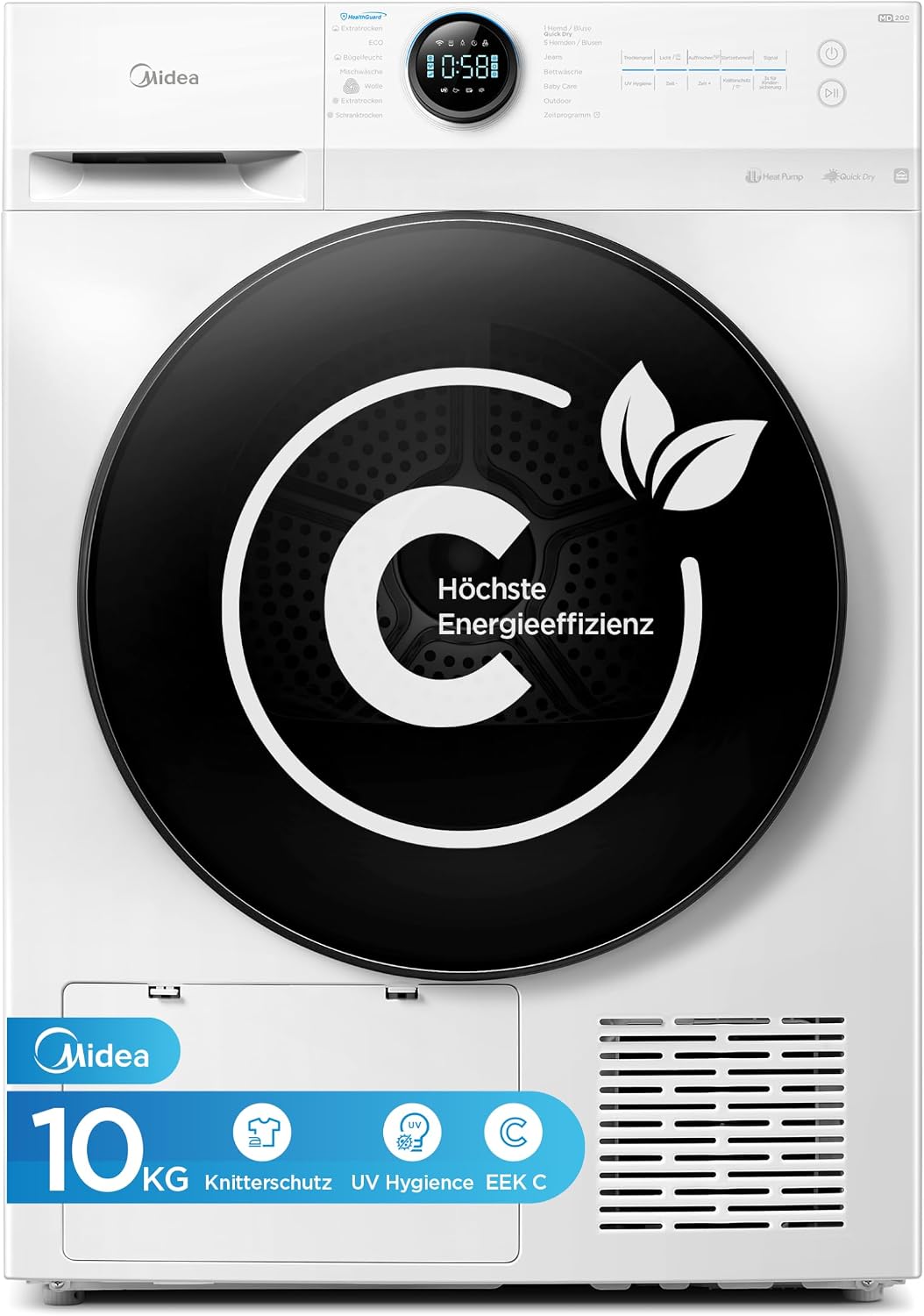 Midea heat pump tumble dryer